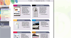Desktop Screenshot of color-werbung.de